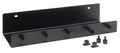 FibroTech hylde m/kroge 32 x 10,2 cm - sort